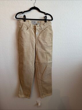 Vintage Cream Corduroy Pants 28 Inch Waist